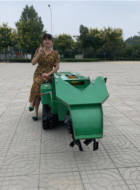 履PCZ带式果园开施肥机控农用田园管理能机遥多功旋沟耕机