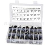 0.1uF 500 件电解电容组合盒套件范围 1000uF