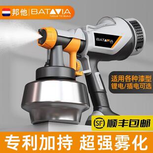 电动喷漆枪锂电喷涂机涂料乳胶漆油漆喷枪喷壶墙面喷漆一体机