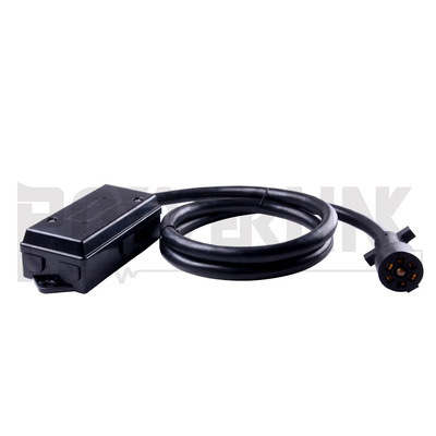 M26 拖车线带接线盒7芯拖车连接线 7 way trailer cable with box