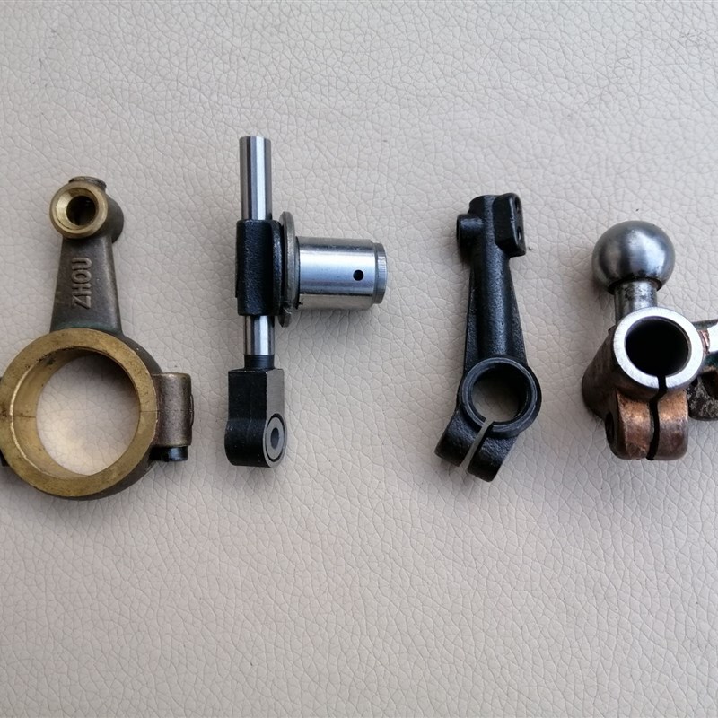 上工双工牌拷边机刀杆连杆GN6包缝机锁边机下弯针摇杆弯针轴曲柄
