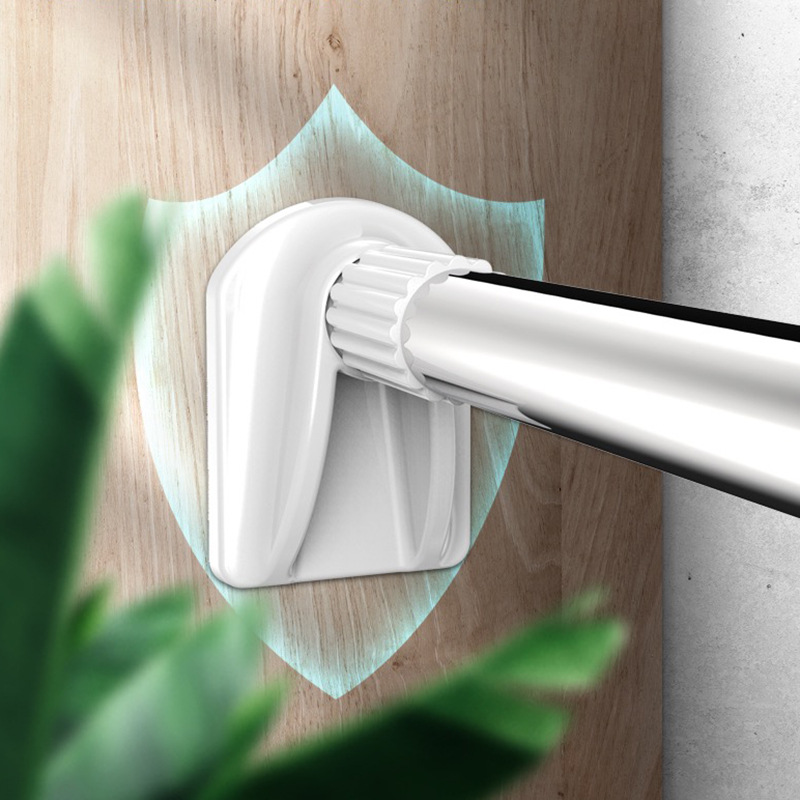 免打孔伸缩杆窗帘杆子浴室卫生间架浴帘杆卧室阳台撑杆挂衣晾衣杆