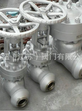 苏纽高压平板闸阀_L66Y-160高压焊接式J平衡式节流阀