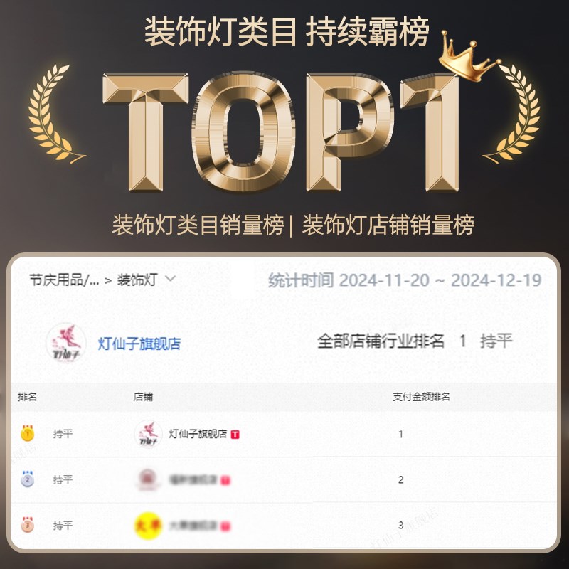 led小彩灯g串灯闪灯七彩变色氛围家用农村院子装饰星星灯2025新款