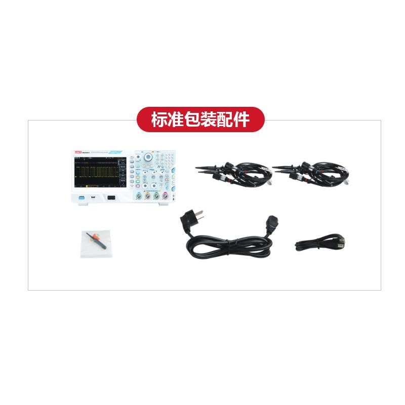 工业品优利德UPO2202/2204数字荧光示波器M高精度四通道200M带宽