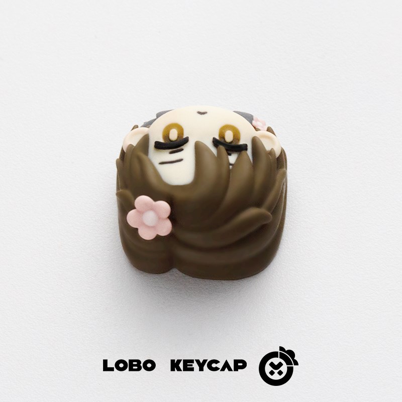 盗墓笔记第二弹~系列q主题解雨臣黑眼镜黑瞎子个性树脂艺术键帽