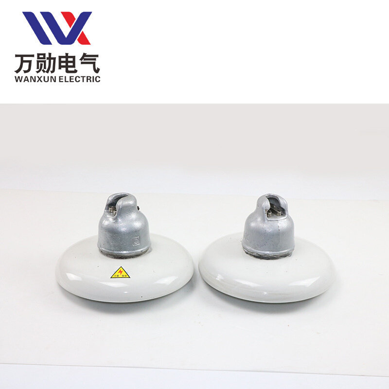 玻璃绝缘子u70b/146盘形悬式玻璃绝缘子lxp-70钢化玻璃瓷瓶