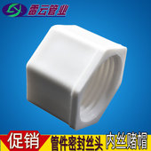 密封内丝堵头ppr带丝管堵4分6分1寸内牙口丝堵水管外丝头测压配件