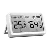 得力温度计壁挂电子温湿度计室内家用数显高精度精准婴儿房温度表