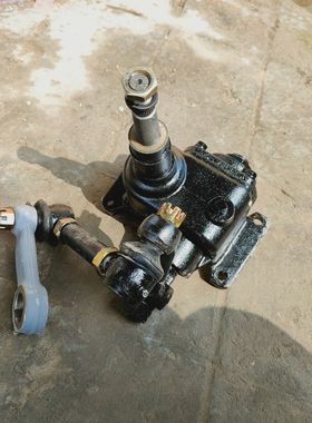 时风配件时风矿用三轮车蜗杆方向机,改装专用时风黄色矿用三轮车