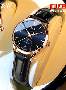 情人节礼物2026新款iw爱沃驰女士手表机械表女款轻奢高级品牌女表