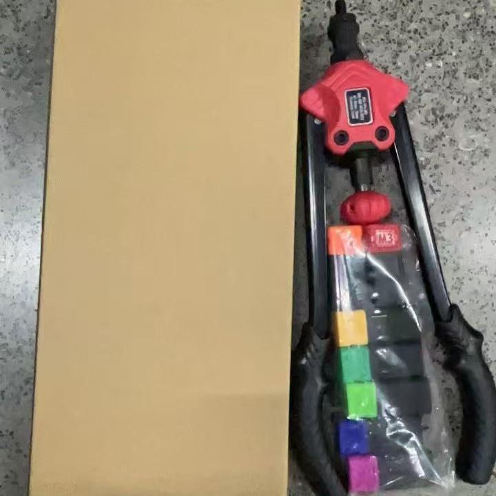 手动螺母枪609双把拉帽枪拉姆枪拉螺母枪拉铆枪打钉枪611螺母枪