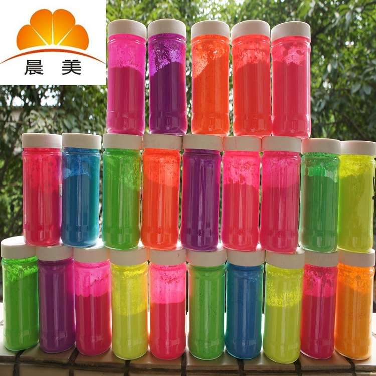 检漏荧光橙色粉,高着色力荧光颜料,为涂料增添荧光色彩效果惊艳