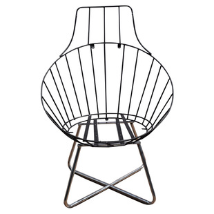 J886 休闲沙发椅简易躺椅铁架转椅简约可旋转北欧 供应