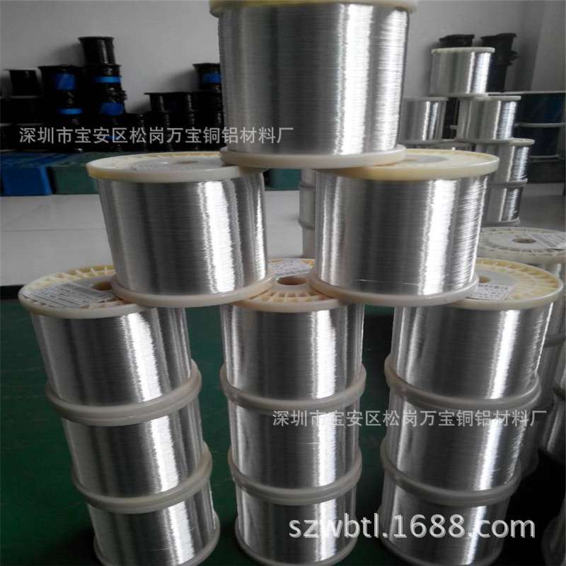 环保B18锌白铜线 C7701洋白铜线 眼镜配件用镍白铜线丝
