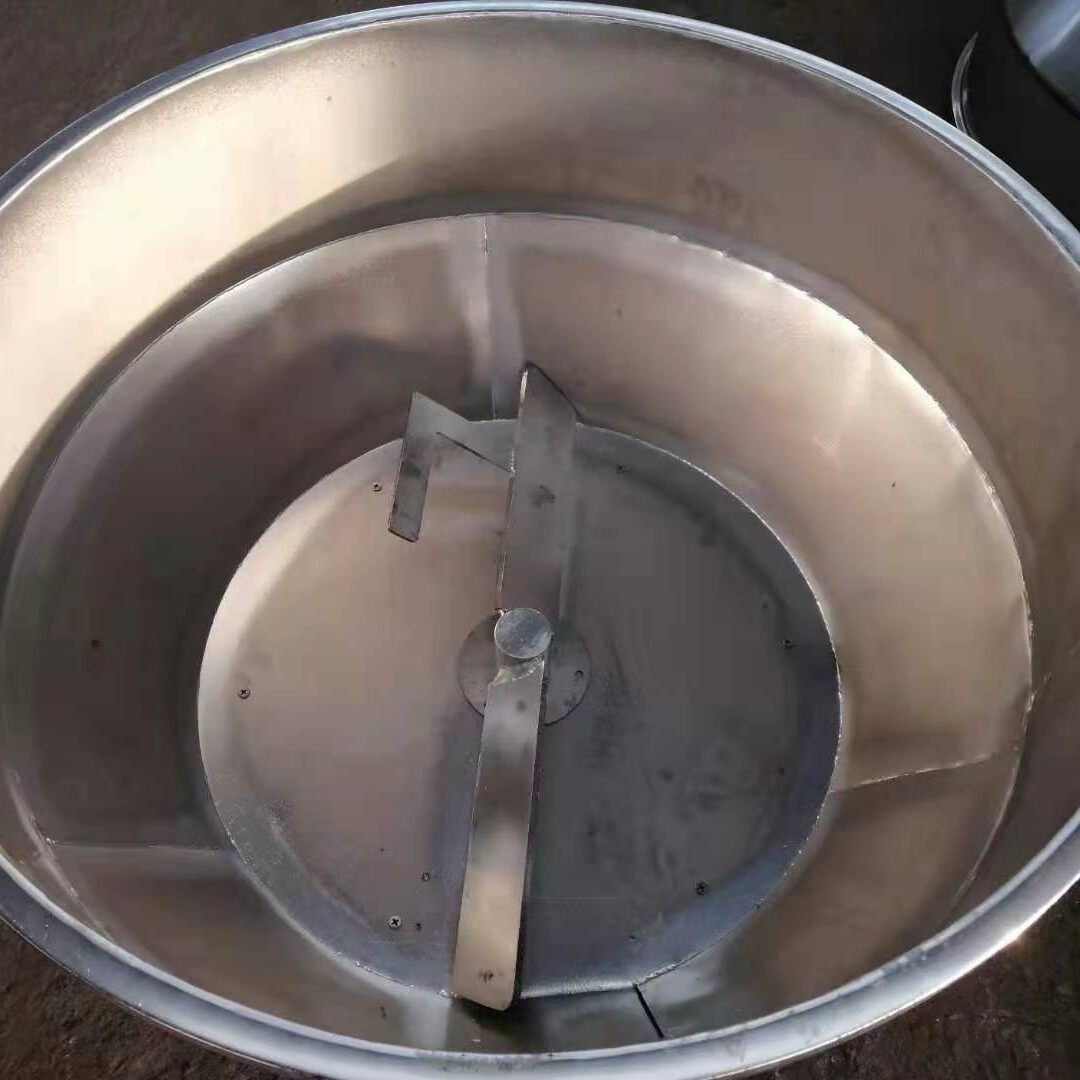 立式大容量混料机干湿两用饲料拌药机不锈钢大平口搅拌机