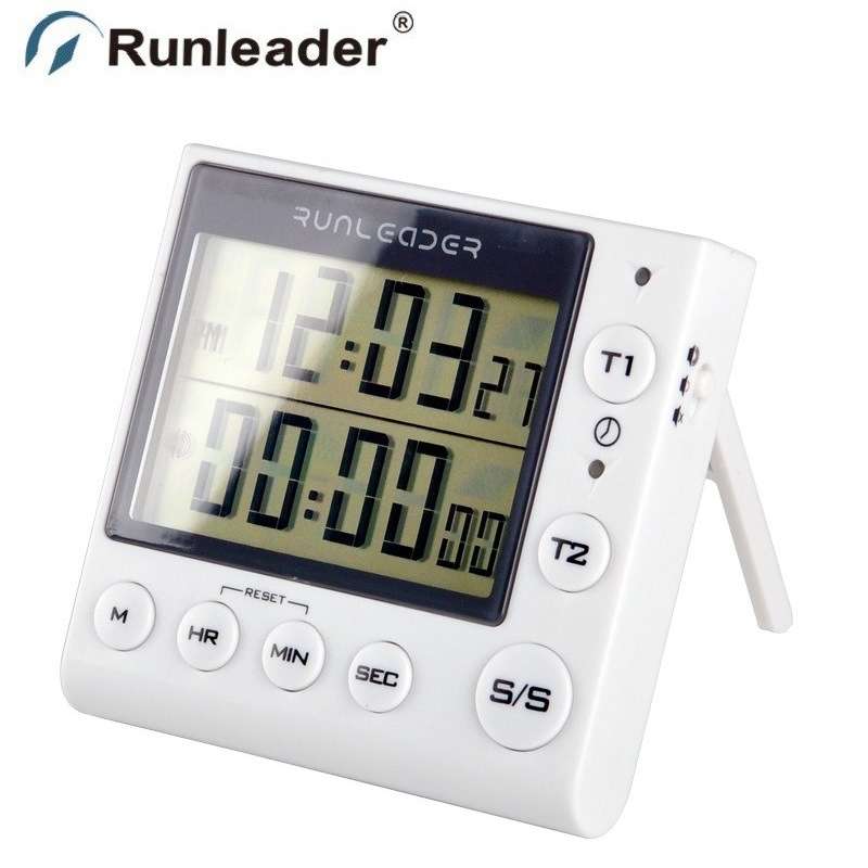 正倒计时双通道厨房定时器 实验室学生学习定时器时间管理器时钟