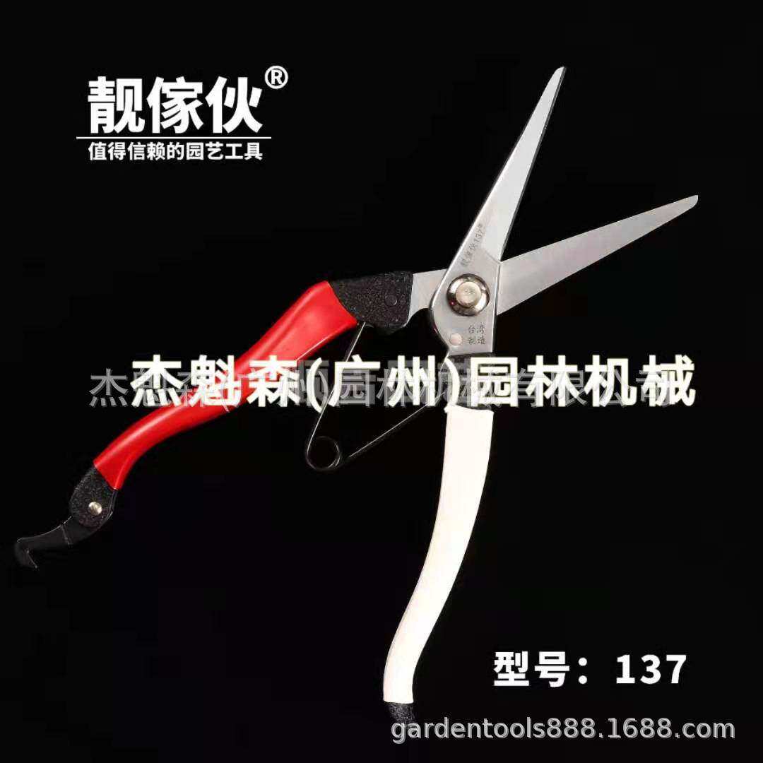 修枝剪台湾靓傢伙137修枝剪摘果剪芽剪果树剪手剪枝条剪造型剪