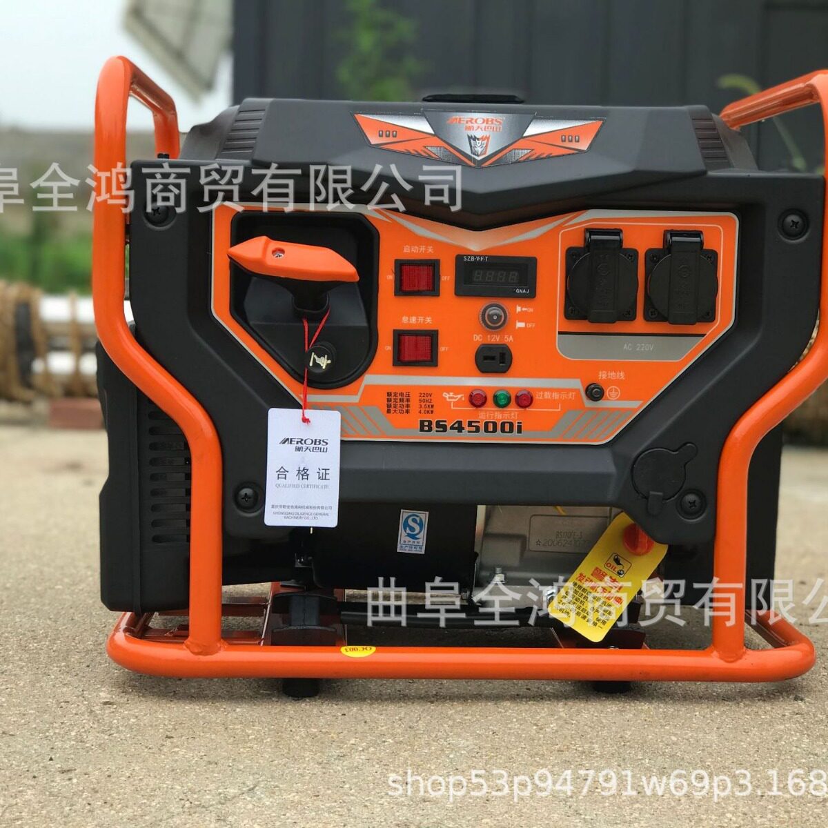 380V迷你汽油发电机汽油单相发电机小型家用开架发电机组