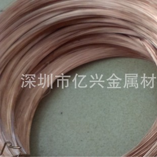 供应优质红铜线 铜线 Φ0.5mm 紫铜线 Φ0.2 亿兴金属