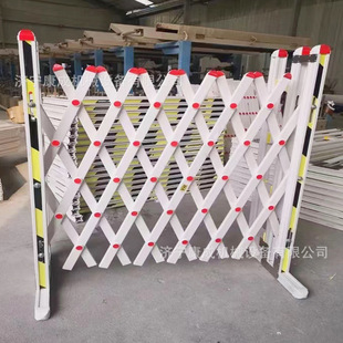矿用反光栅栏门煤矿井下用阻燃抗静电折叠伸缩式反光栅栏门厂家
