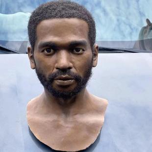 头像面具树脂仿真蜡像面具电影道具老年头套画皮伪娘变脸定制变装