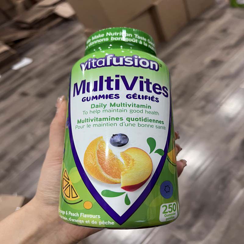 现货加拿大 vitafusion小熊糖成人多种复合维生素软糖250粒