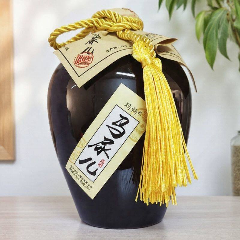 东北特产马尿酒42度植物露酒每瓶450ml高粱酒辽宁铁岭特产坛装酒