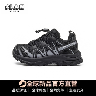 女童运动鞋黑色2026春秋季新款儿童户外鞋防滑耐磨男童老爹鞋潮