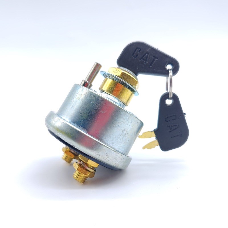 挖掘机点火开关适用E2线 7N0718电源总电箱启动开关电门锁 启动锁