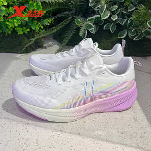 透气软底缓震跑步鞋 特步騛速6.0 新品 女2025秋季 975318110004 跑鞋