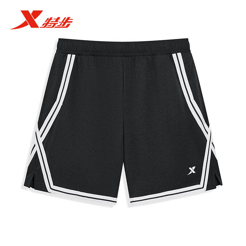 特步男针织五分裤2025夏季新款潮流篮球休闲运动短裤975229610181,运动服/休闲服装,运动中长裤／短裤,淘宝优惠券,粉丝福利购,淘宝优惠卷