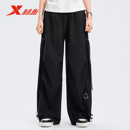 特步XDNA女运动裤2026夏季新款