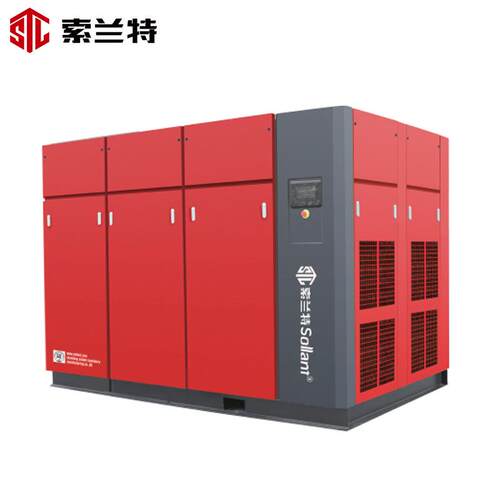 干式无油水冷空压机变频工频螺杆机 山东厂家无油压缩机