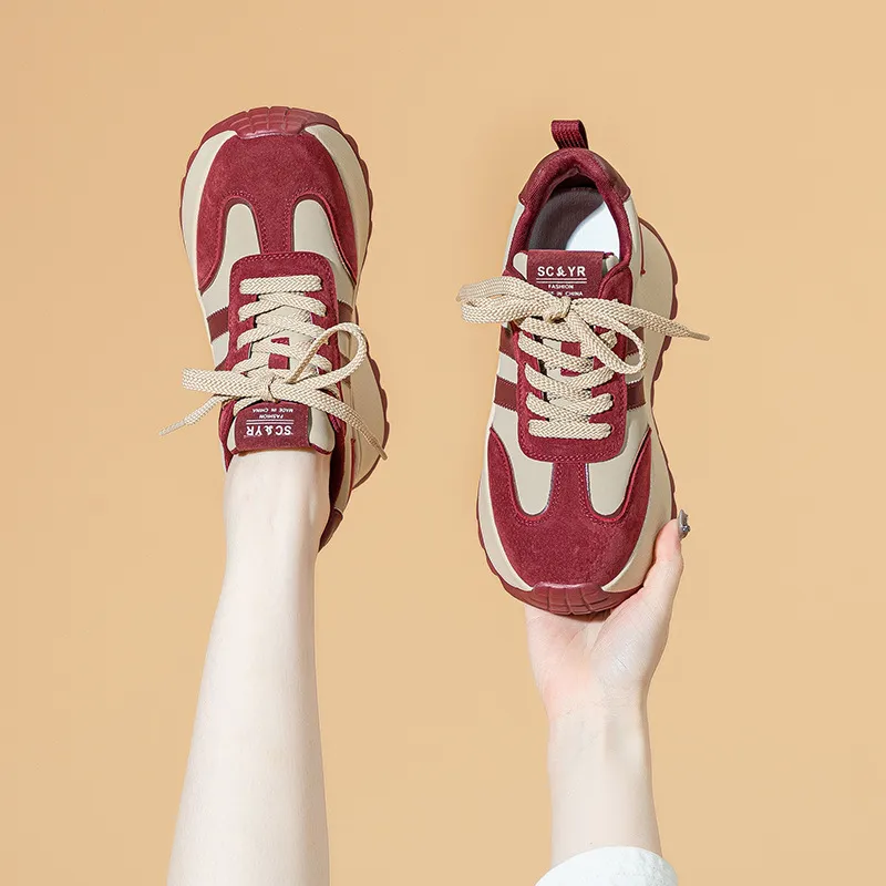 厚底阿甘老爹鞋女2025秋冬新款8CM潮流内增高休闲时尚小个子女鞋,女鞋,时尚芭蕾鞋,淘宝优惠券,粉丝福利购,淘宝优惠卷