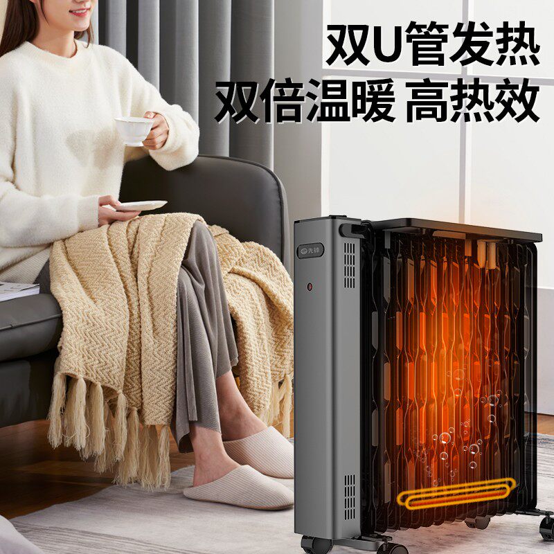先锋油汀取暖器大面积客厅油酊电暖器油丁15片DYT-SS17