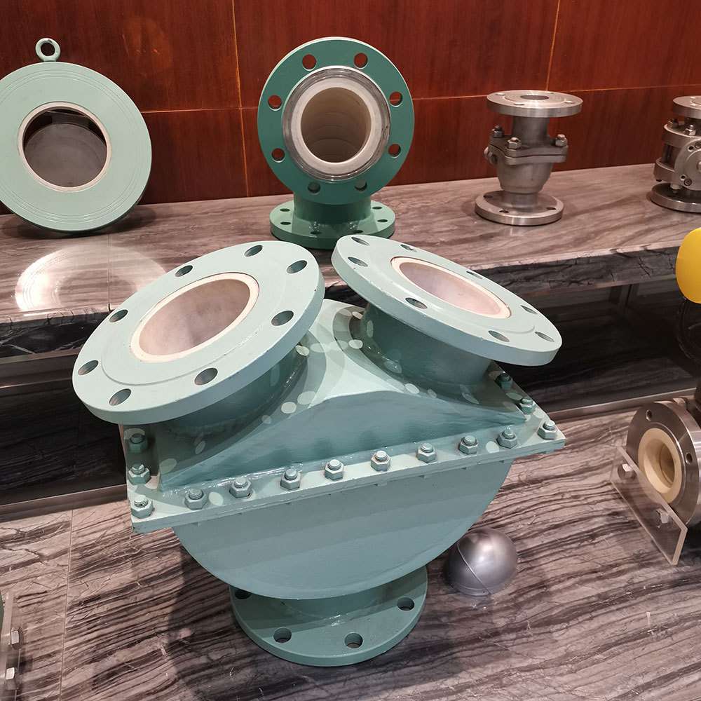 法兰陶瓷防回流止回阀H49TC-10C DN500耐磨矿浆转向现货