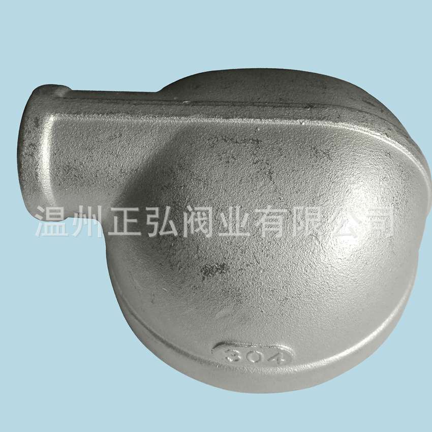 正304不锈钢异径弯头2寸转4分内螺纹90度直角大小头变径弯管