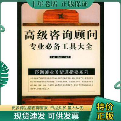 正版现货9787111144830 高级咨询顾问专业必备工具大全H08110 王成