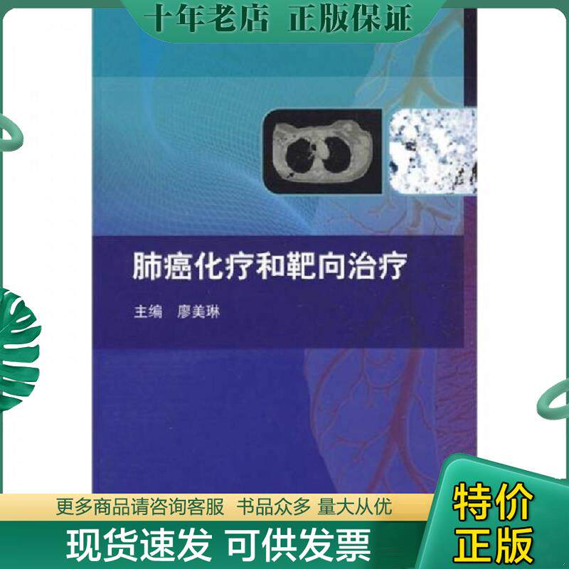 正版现货9787117118934 肺癌的化疗和靶向治疗 廖美琳主编 人民卫生出版社