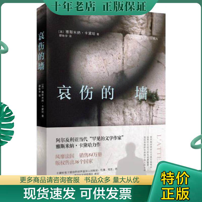 正版现货9787542655912 哀伤的墙 雅斯米纳·卡黛哈 上海三联书店