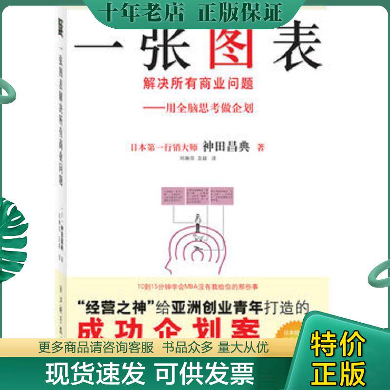 正版现货9787534139901 一张图表解决所有商业问题 神田昌典 浙江科学技术出版社