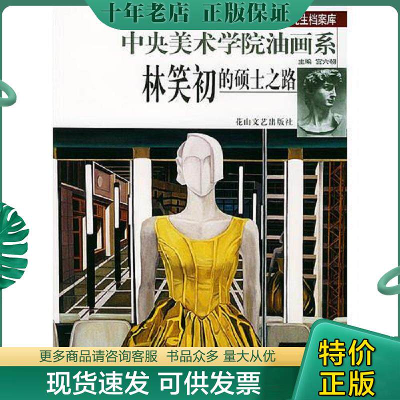 正版现货9787806734155 林笑初的硕士之路--中央美术学院油画系 宫六朝主编 花山文艺出版社