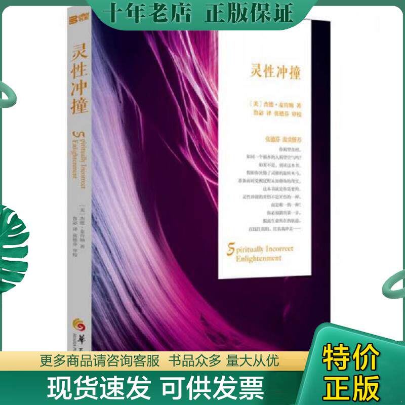正版现货9787508081137 灵性冲撞 杰德·麦肯纳 华夏出版社