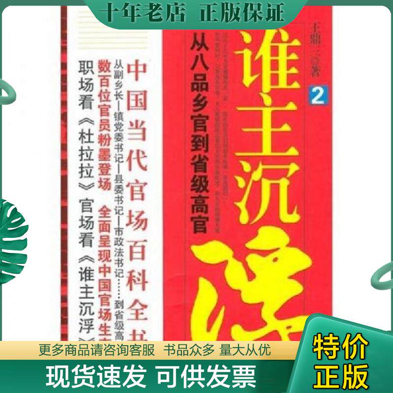 正版现货9787513300162 谁主沉浮2 王鼎三 新星出版社
