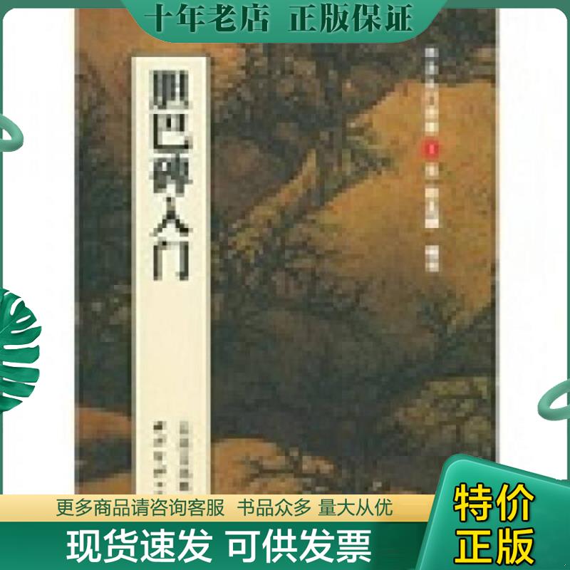 正版现货9787805177618 书法入门讲座1：胆巴碑入门（元赵孟頫&middot;楷书） 吴鸿鹏编著 西泠印社