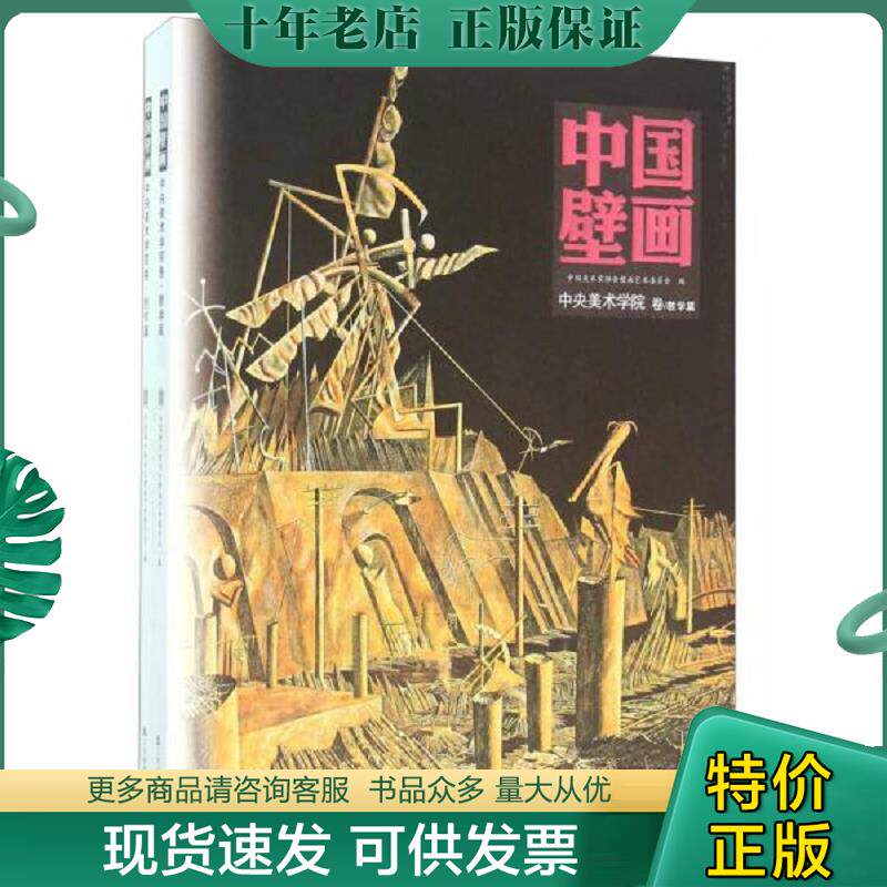 正版现货9787534483141 中国壁画 中央美术学院卷 中国美术家协会壁画艺术委员会 江苏美术出版社