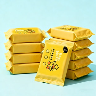 便携式 小包手口专用GB68 婴幼清洁湿巾迷你清洁湿纸巾便携随身装