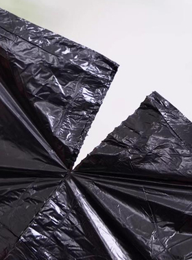 抽绳垃圾袋居家卧室办公通用加大加厚自动收口塑料袋GB72