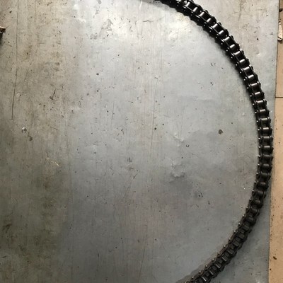 优质传送带输送机链条4分08B侧弯链条6分转弯链条1S2A加长销轴链